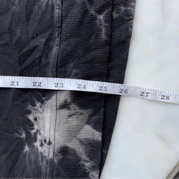 Jane and Delancey Black Tie-Dye Crewneck Sweatshirt - Picture 6 of 7